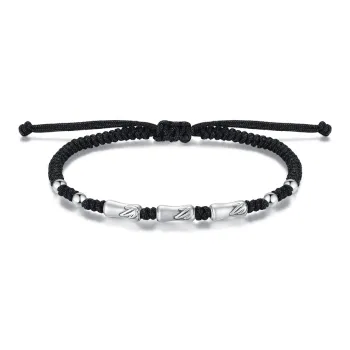 SHENGYALUO 999 Fine Silver Bracelets Men's