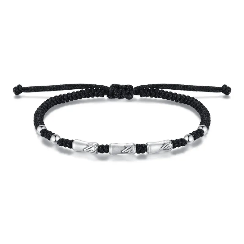 SHENGYALUO 999 Fine Silver Bracelets Men's-0