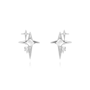BLANK IN BLANK Zircon Stud Earrings Women's