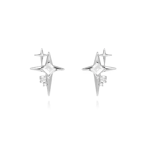BLANK IN BLANK Zircon Stud Earrings Women's
