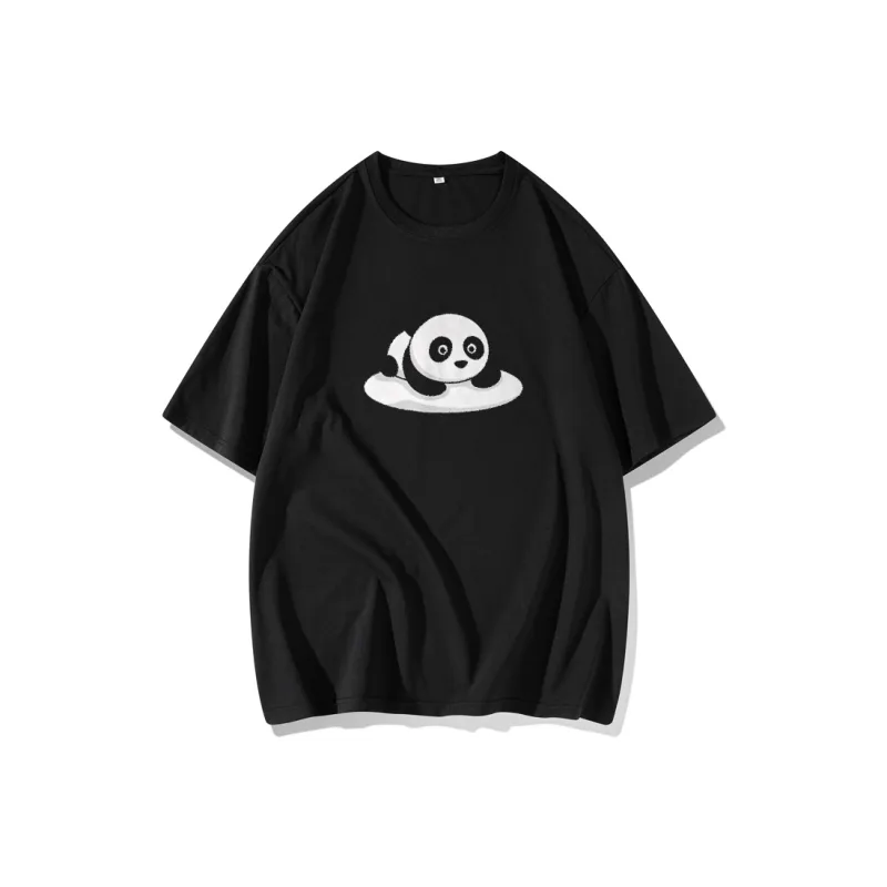 FAIRWHALE Drop Shoulder Sleeve T Shirt Women's-3
