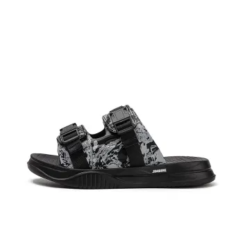 King Jinmai Rubber Sole Odor Resistant Slide Slippers Men's