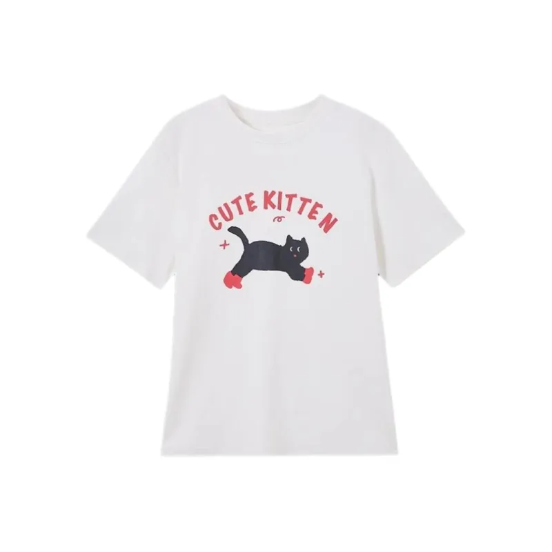 ABBY GODDESS T Shirts Women's White-0