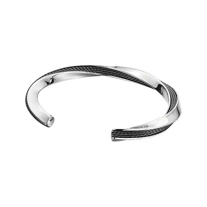 MYSH 925 Sterling Silver Bangles Men's-1