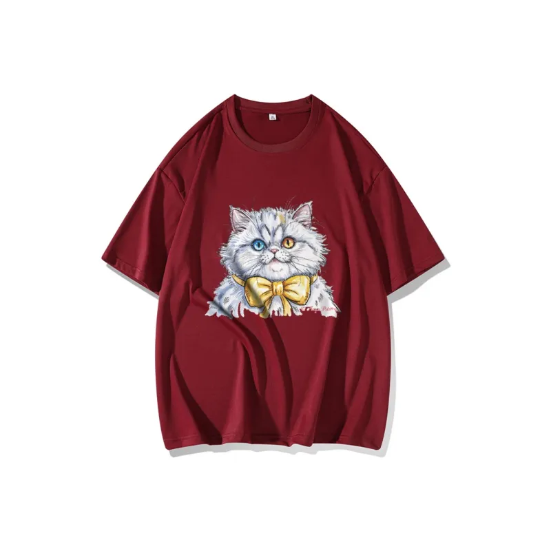 FAIRWHALE Drop Shoulder Sleeve T Shirt Women's-6