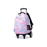 Pink+Large Wheel Telescopic Handle