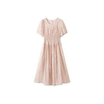 Hang Yi Court Short Sleeved Dress Women's