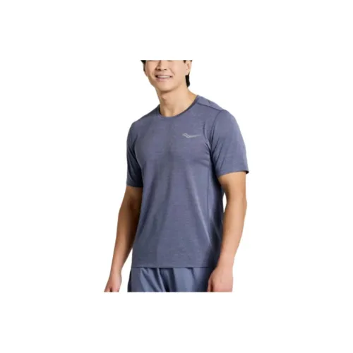 Saucony T Shirt Men's Blue Purple