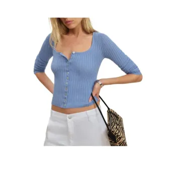 Reformation T Shirts Women's Moon Blue