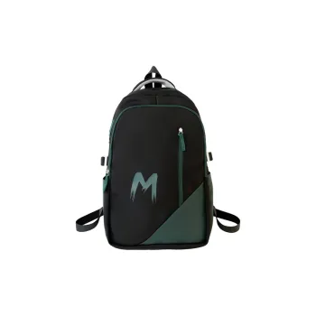 Yalu Nylon Backpack Regular Unisex Black/Purple/Green/Blue