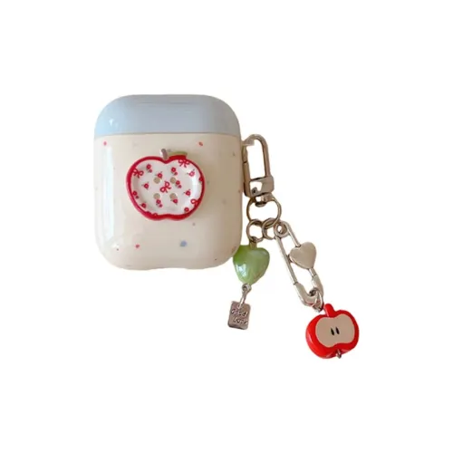Kona Chun Compatibility  Apple AirPods 4/3/2/1/Pro/Pro 2 TPU Fashion Minimalist Style Imd Floral Apple Headphone Cases