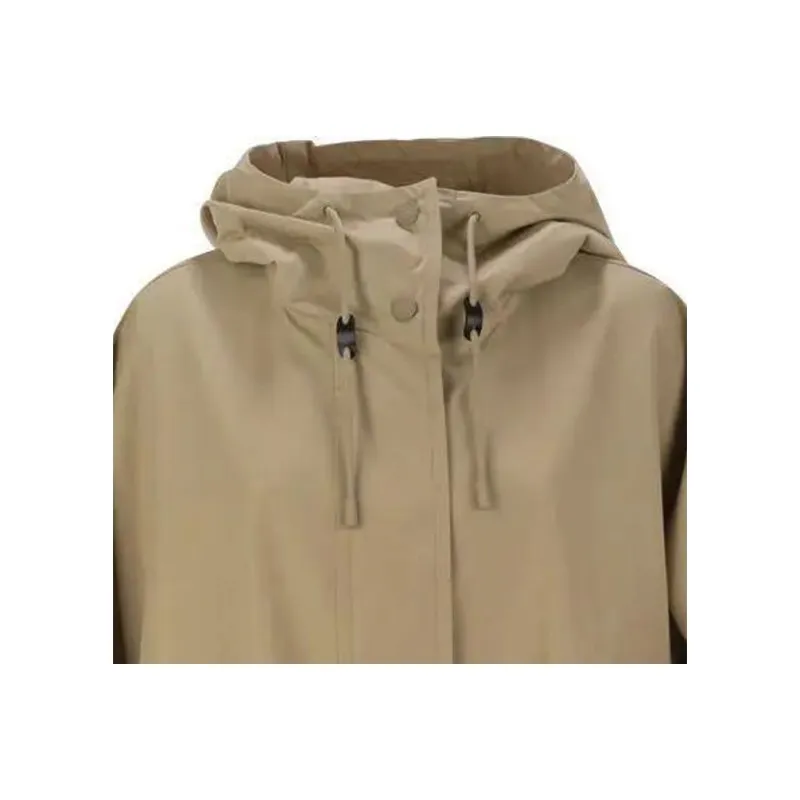 MaxMara Drip Proof Technical Gabardine Cape-1