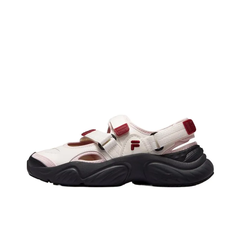 FILA FUSION CONCH SANDAL Slip Resistant River Trekking Shoes Women's White Red-0