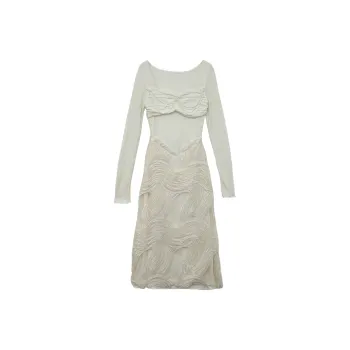 Icicofficial Long Sleeved Dress Women's