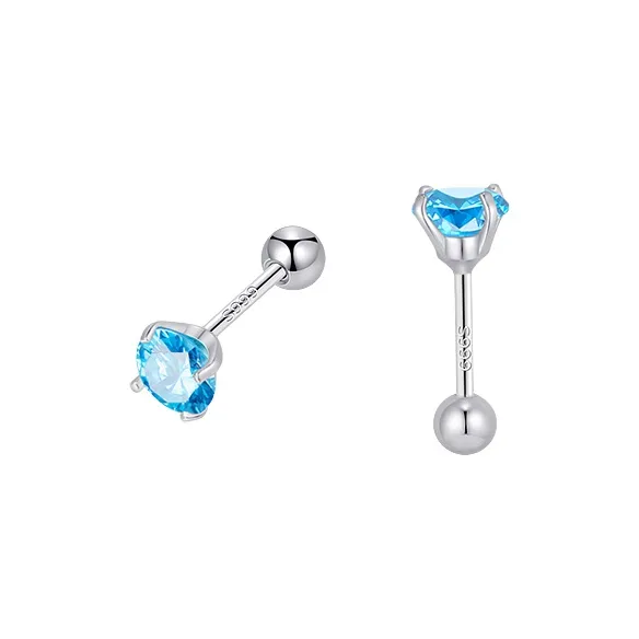 Daisy Dream Full Sterling Silver Stud Earrings Unisex-5