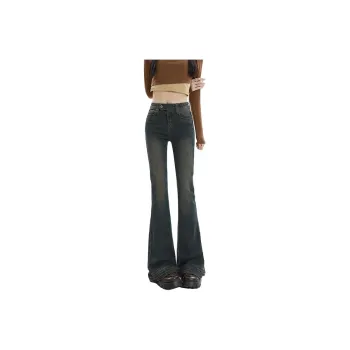 YINLEI Jeans Women's Blue Gray