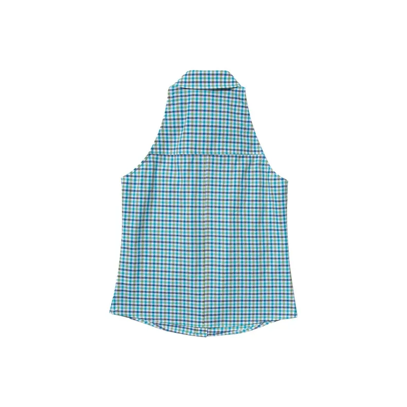 UNRETRO Shirts Women's Green Plaid-1