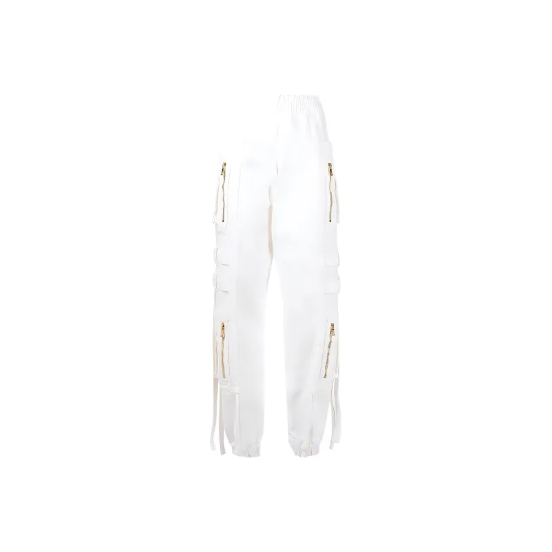 BALMAIN Cargo Pants Women's White-0