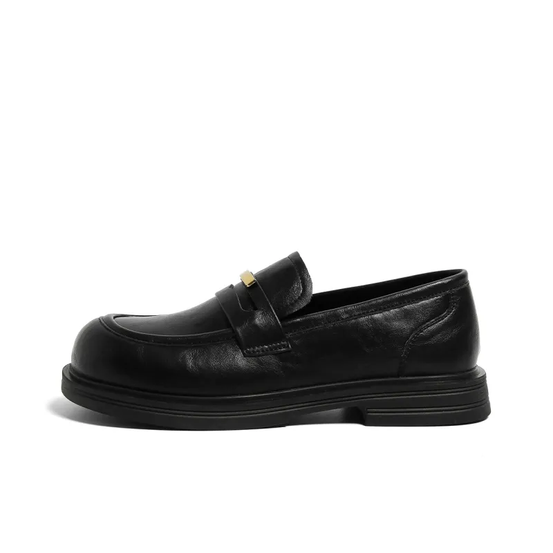 HUANQIU Loafers Women's Black-0