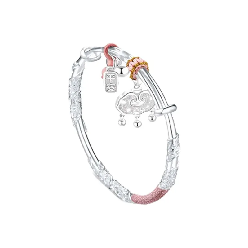 I&YOU 999 Fine Silver Bangles Women's-0