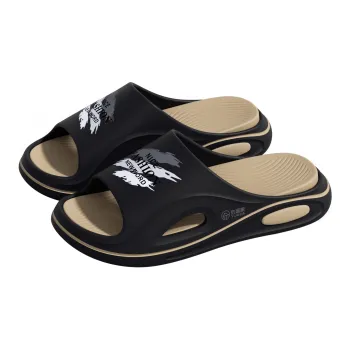 Stay At Home Thickened Bathroom Slip Resistant Waterproof Elastic Comfortable Outerwear Slippers