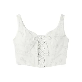 BOY BY BOY Tank Tops Women's White