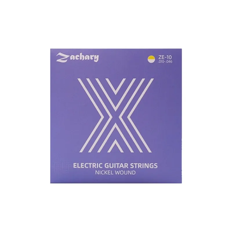 ZACHARY ZE-09 ZE-10 Anti-Rust Coating Electric Guitar Strings Musical Instrument Accessories-0