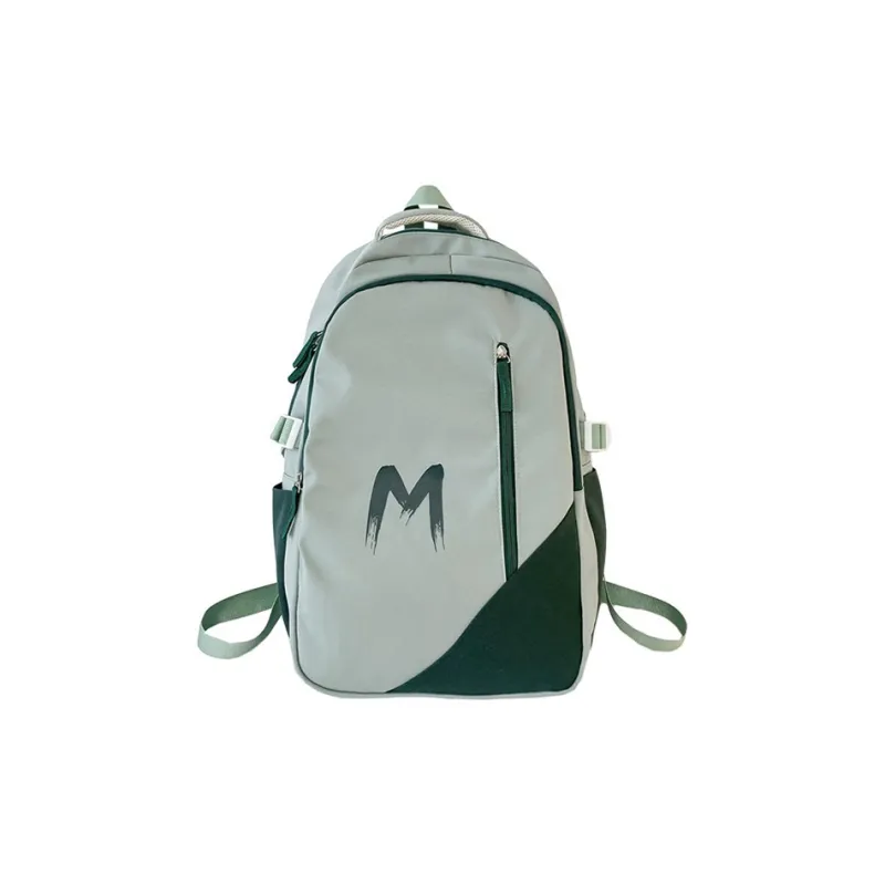 Yalu Nylon Backpack Regular Unisex Black/Purple/Green/Blue-8