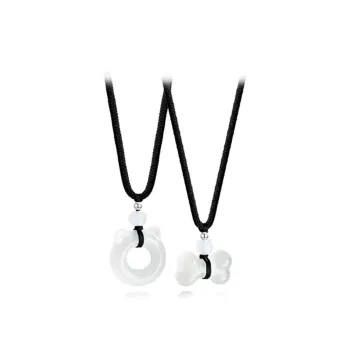 YUFENGXI Colored Glaze Necklaces Unisex