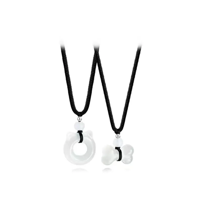 YUFENGXI Colored Glaze Necklaces Unisex-10