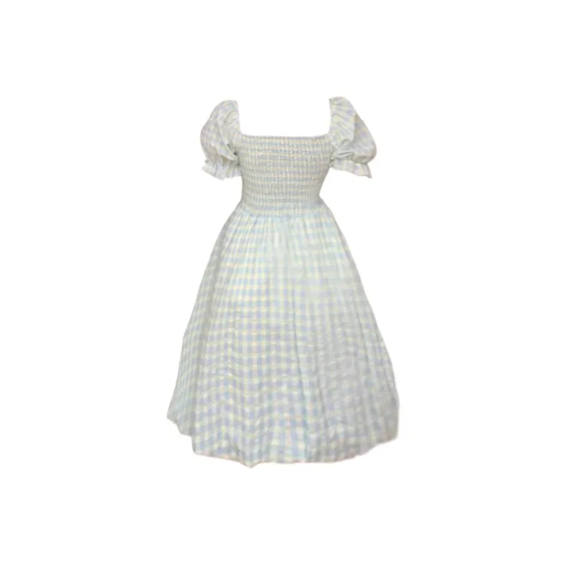 Mu Xiao Xin Short Sleeved Dress Women's-8