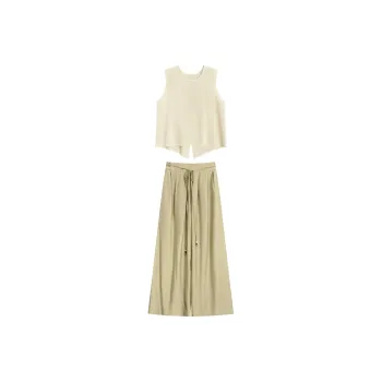 Fragment Casual Suits Women's Khaki