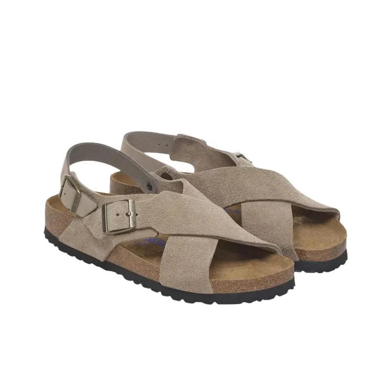 Birkenstock Tulum Beach Sandals Women's Taupe Regular Loose Fit-2