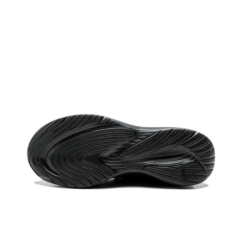 QIAODAN Anti Slip Wear Resistant Low Top Casual Running Shoes Women's Black-5