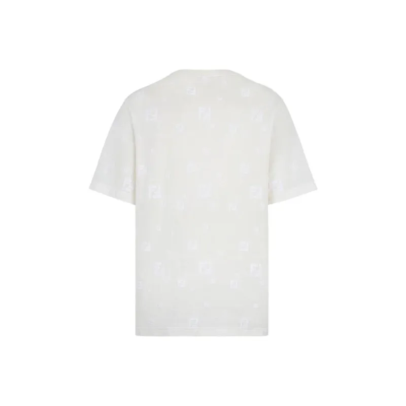 FENDI T-Shirts Men White-1