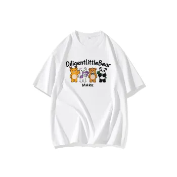 FAIRWHALE Drop Shoulder Sleeve T Shirt Women's