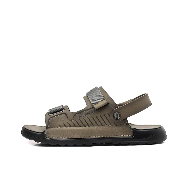 GESENLANG Beach Sandals Men Yellow/Khaki-0