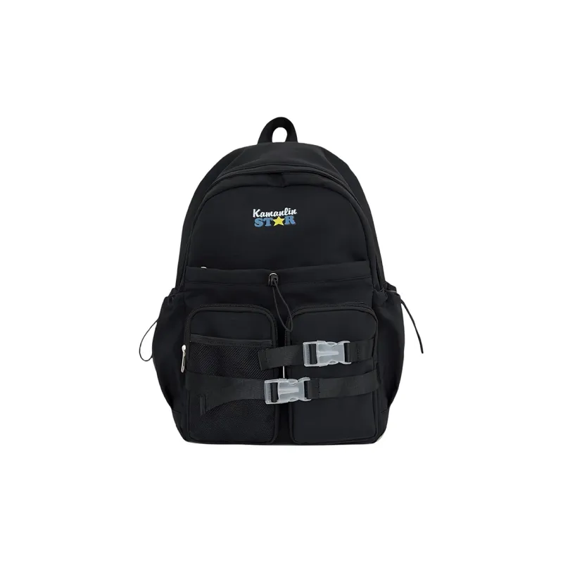 AIBAG Nylon Backpack Women's White/Black/Blue/Pink-5