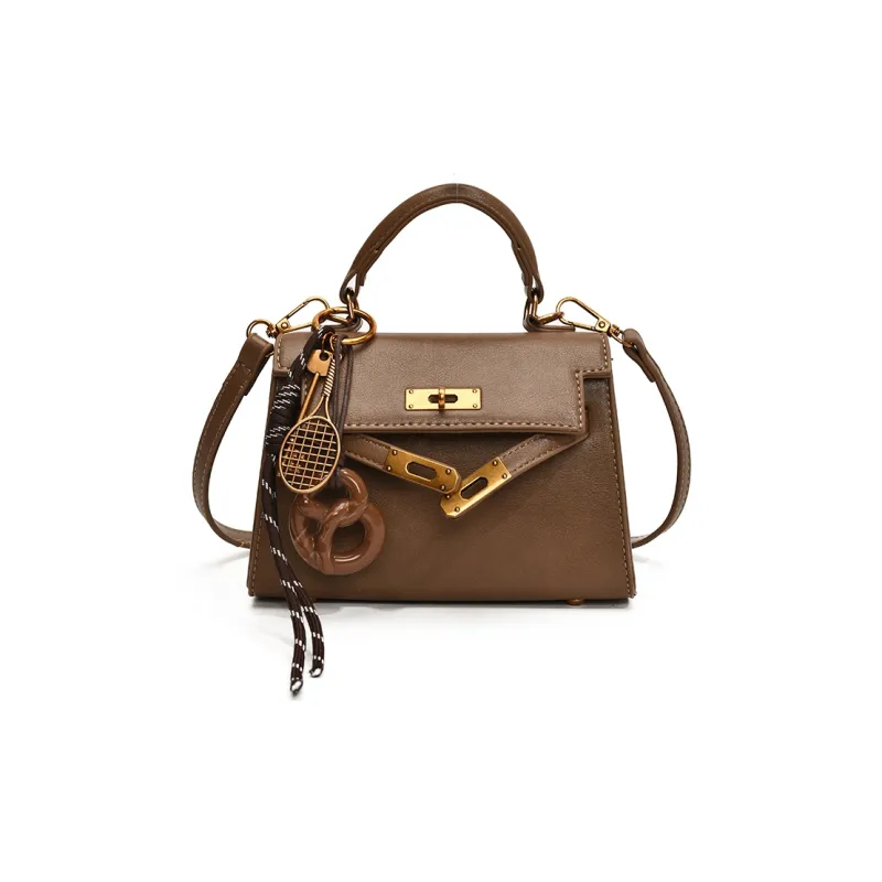 Yalu PU Handbag Women's Coffee/Brown/Red/Yellow Brown/Black-9