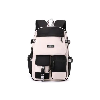H YXIANG Nylon Backpack Regular Unisex Multicolor