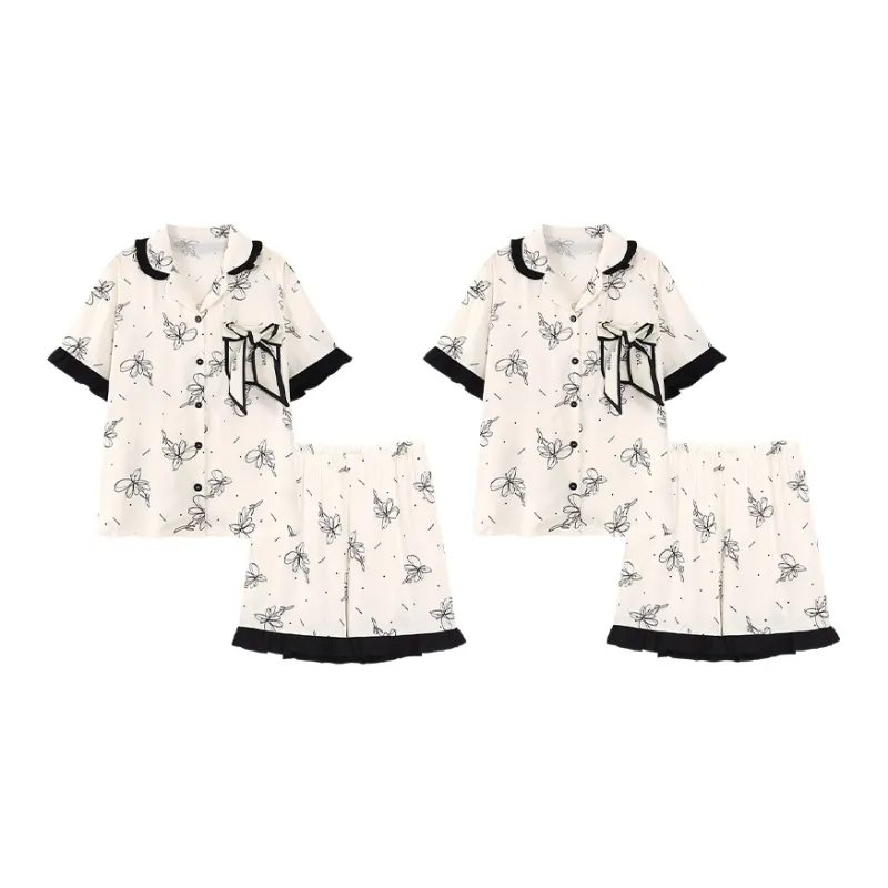 Cotton Gene Pajama Set Women's Combo Set-51