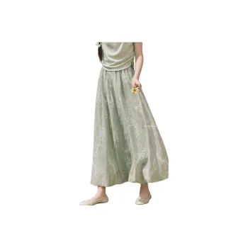 Alxnan Casual Long Skirt Women's