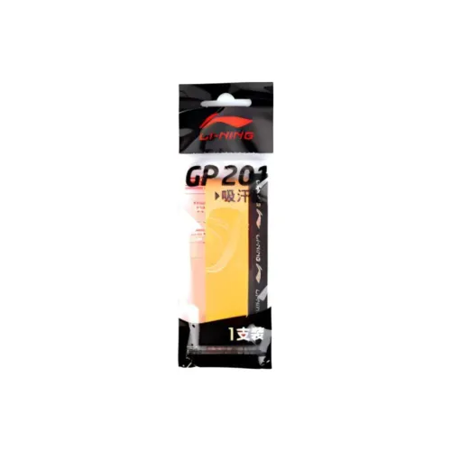 LiNing Badminton Grip Tape Yellow Polyurethane Indoor And Outdoor Thin