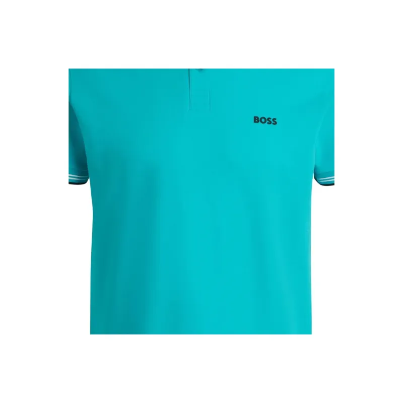 HUGO BOSS Polo Shirt Men's Light Blue-1