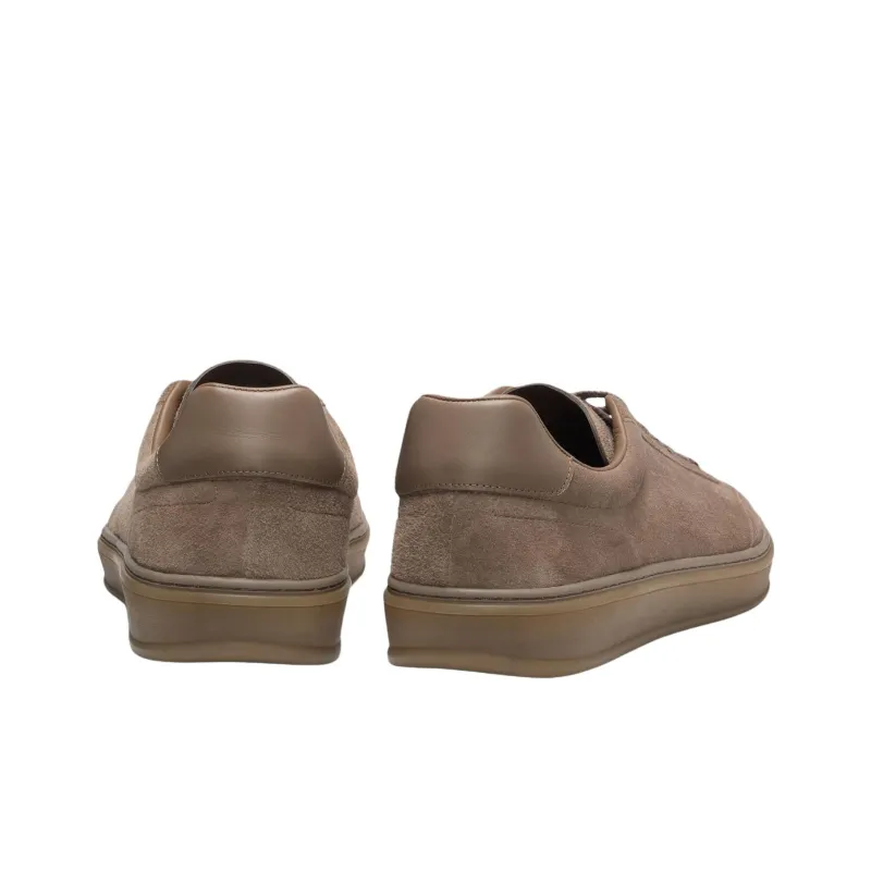 BECKHAM x HUGO BOSS Low Top Skateboard Shoes Men's Brown-2