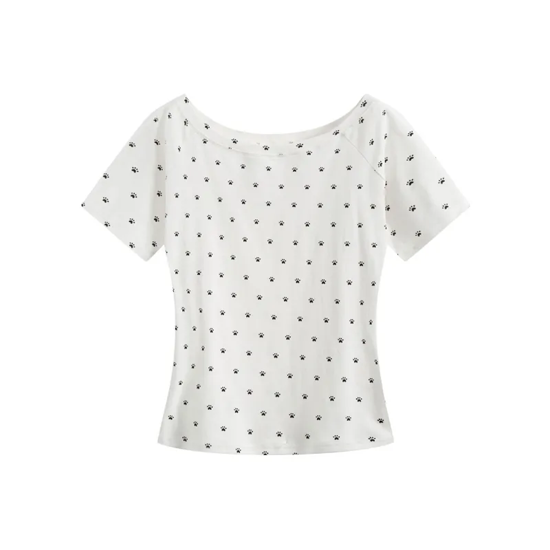 HANDAIWEI Raglan Sleeve T Shirt Women's-0