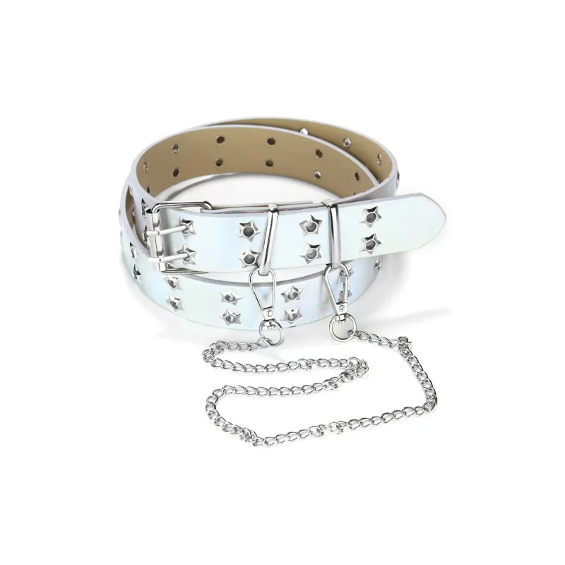 IOTS PU Leather Belts Unisex 3.3CM-5
