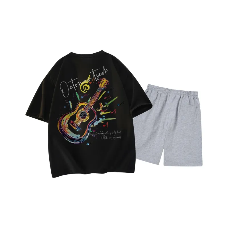 Small Columns Under The Sea Set Unisex-16