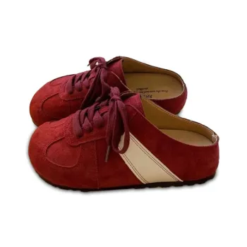 ABCYLM Rubber Sole Quiet Abrasion Resistant Slip Resistant Closed Toe Slippers Women's