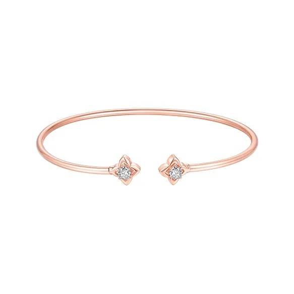 GRACE GIRL 925 Sterling Silver Bangles Women's-0